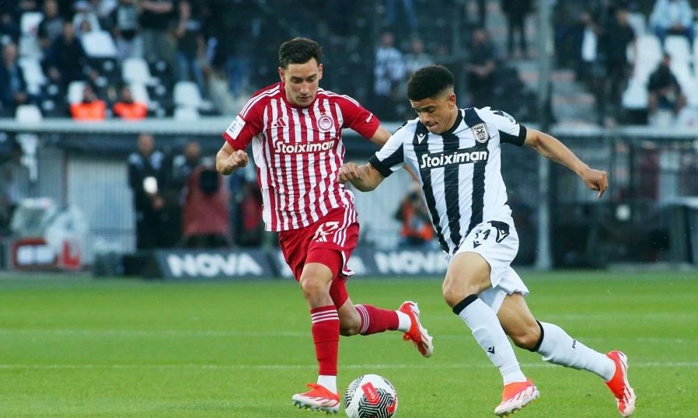 ΠΑΟΚ – Ολυμπιακός 2-0: Σε απόσταση…βολής από την πρώτη θέση οι Θεσσαλονικείς